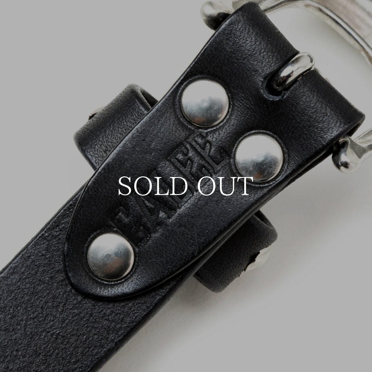 画像4: CALEE  STUDS LEATHER NARROW BELT ＜TYPE B＞ (4)