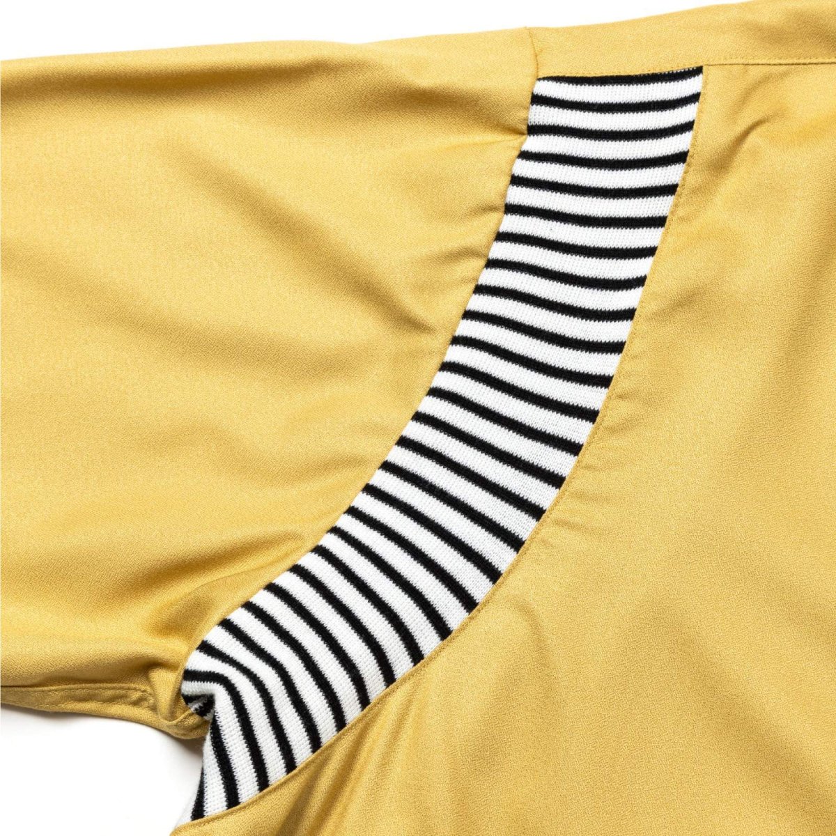 画像8: CALEE  VINTAGE TYPE RIB BOWLING SH (8)