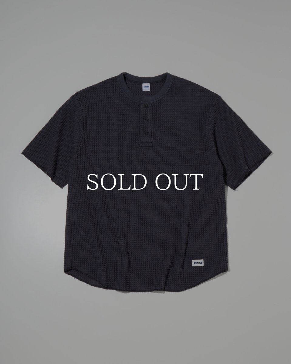 画像4: RADIALL  BIG WAFFLE - HENLEY NECK SHIRT S/S (4)