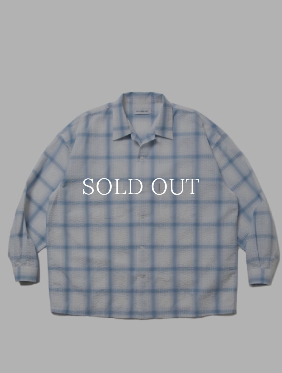 画像3: COOTIE   T/C Sucker Ombre Check L/S Shirt (3)