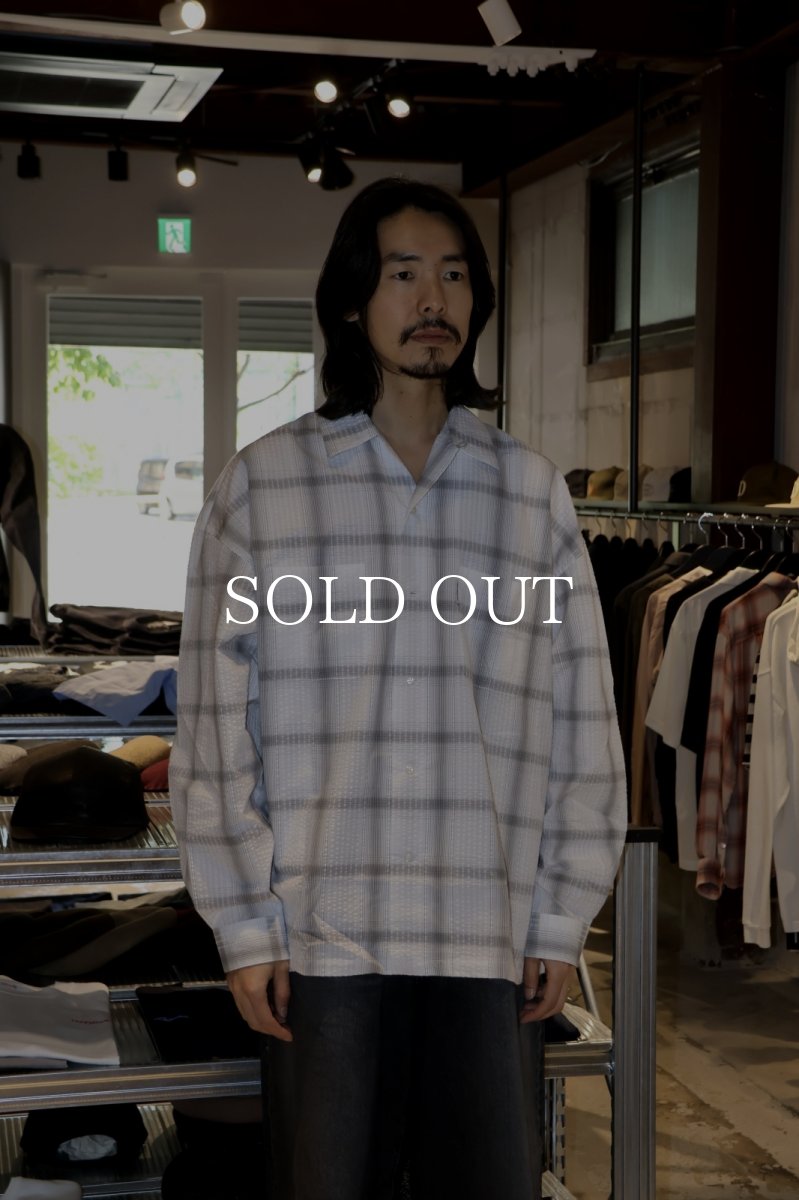 画像4: COOTIE   T/C Sucker Ombre Check L/S Shirt (4)