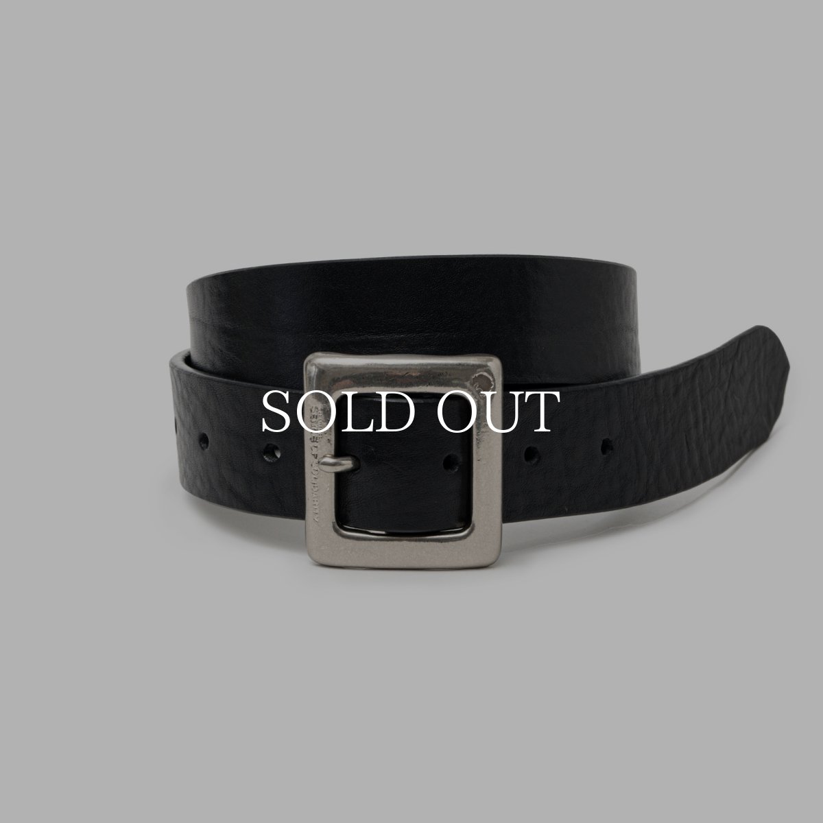 画像1: RATS  LEATHER BELT (1)