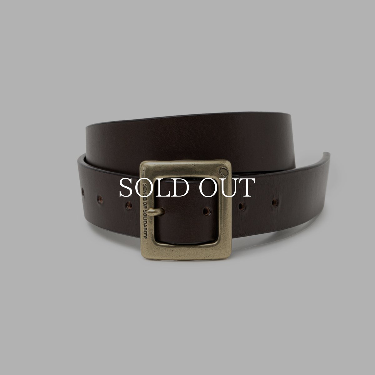 画像3: RATS  LEATHER BELT (3)