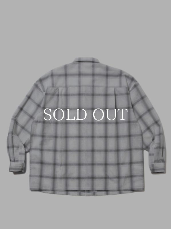 COOTIE T/C Sucker Ombre Check L/S Shirt CTE-25S409 公式通販