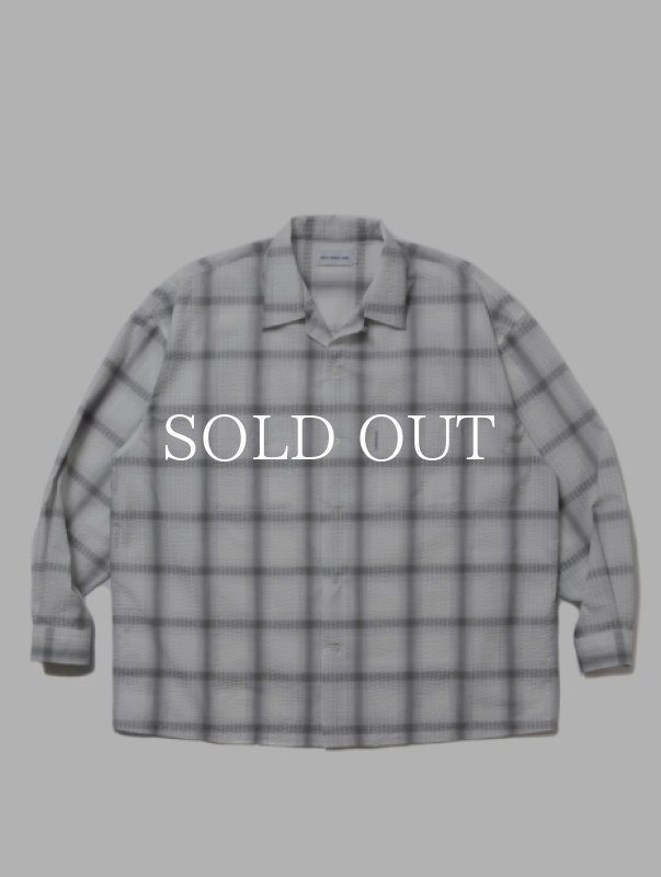 COOTIE T/C Sucker Ombre Check L/S Shirt CTE-25S409 公式通販