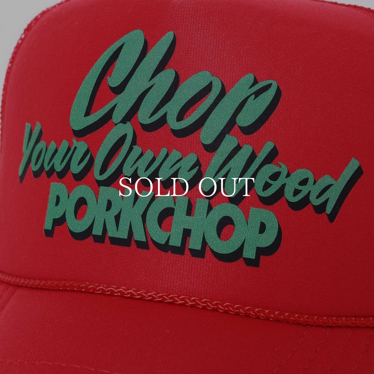 画像8: PORKCHOP GARAGE SUPPLY  CHOP YOUR OWN WOOD CAP 2025 (8)