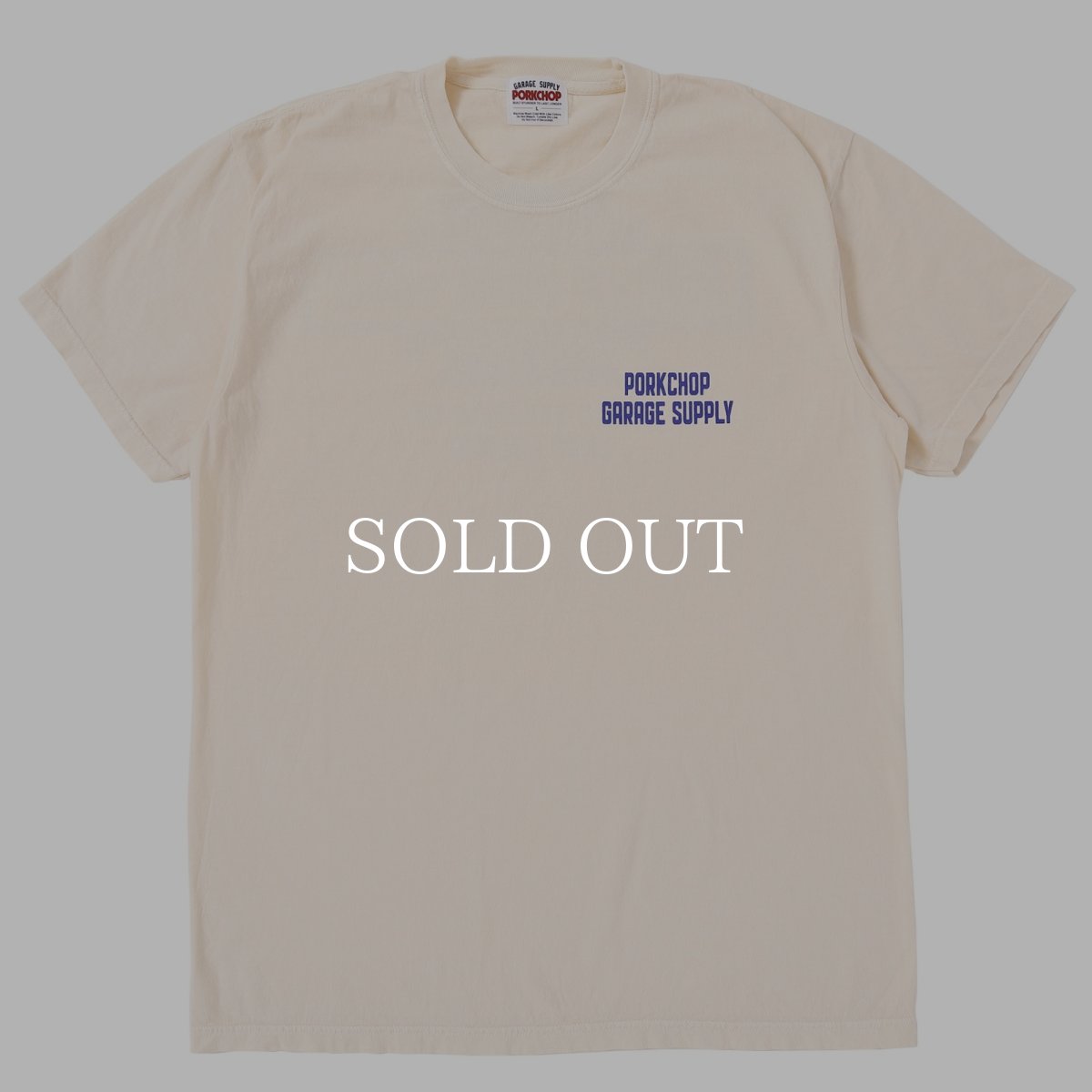 画像11: PORKCHOP GARAGE SUPPLY  BAR&SHIELD TEE (11)