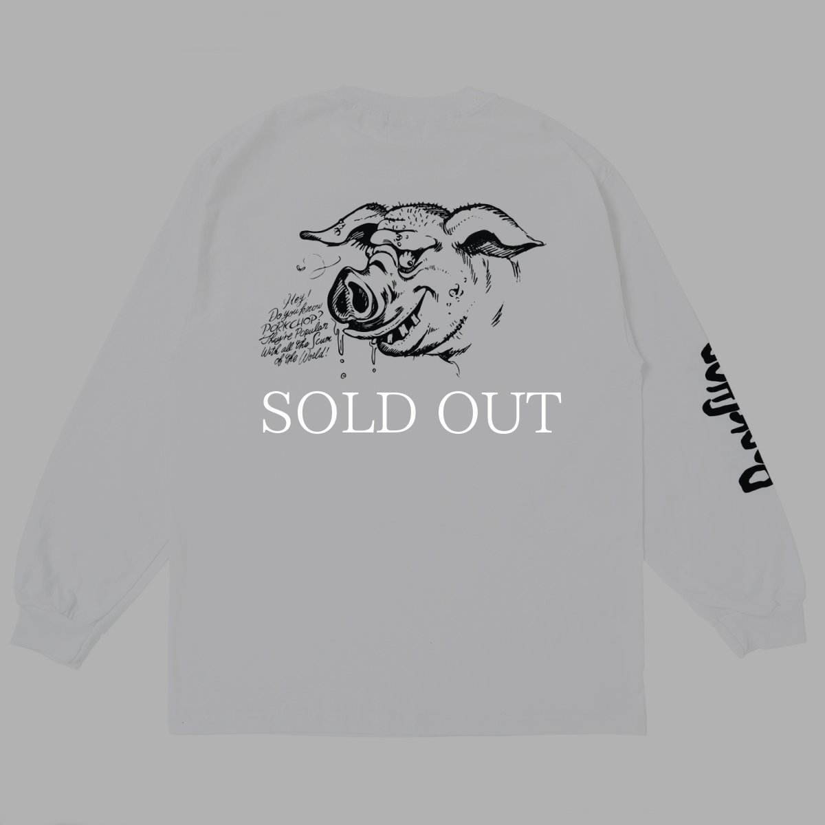 画像3: PORKCHOP GARAGE SUPPLY  SCUM L/S TEE (3)