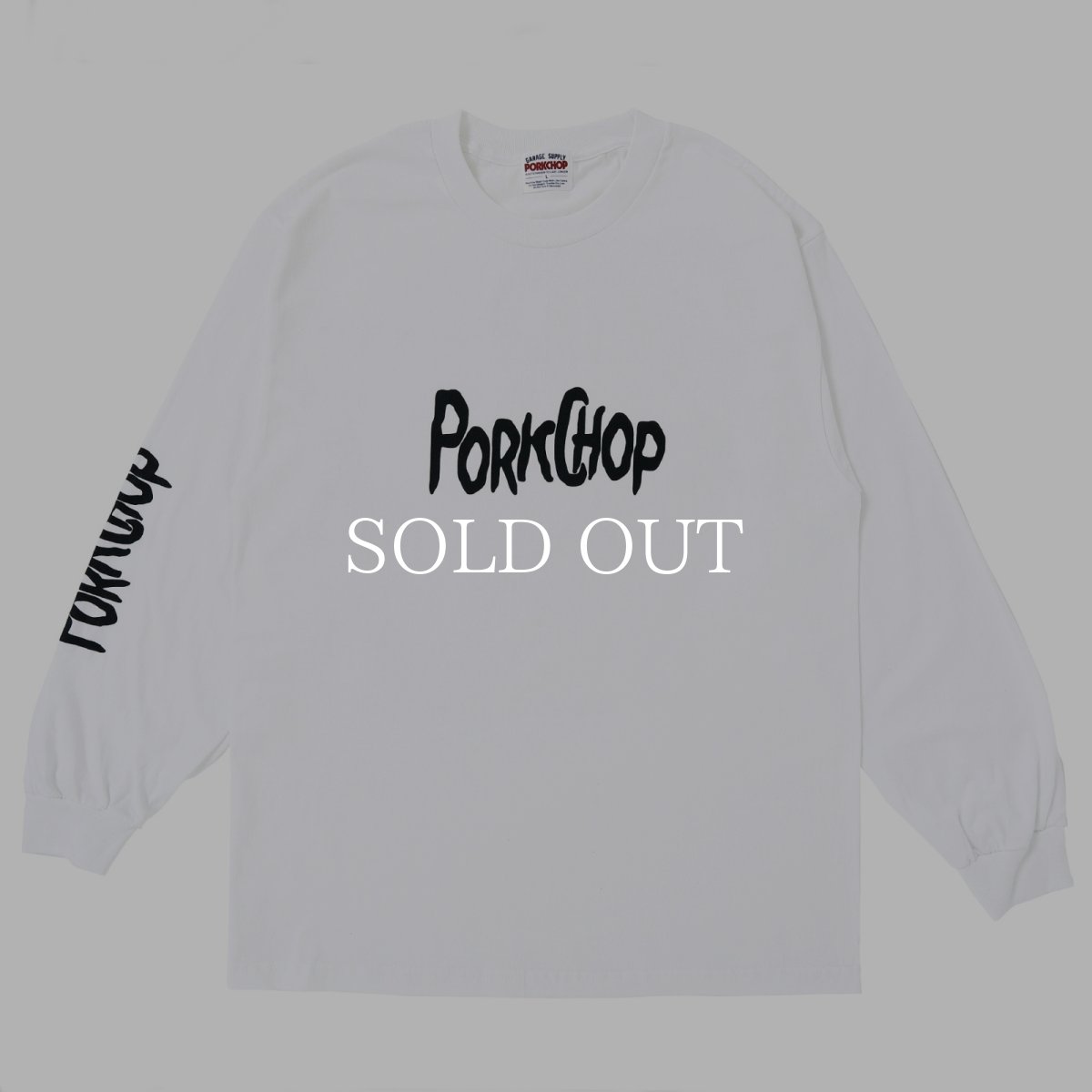 画像1: PORKCHOP GARAGE SUPPLY  SCUM L/S TEE (1)