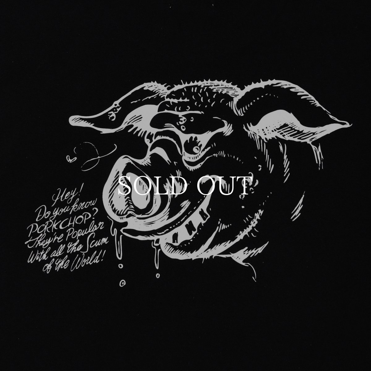 画像9: PORKCHOP GARAGE SUPPLY  SCUM L/S TEE (9)