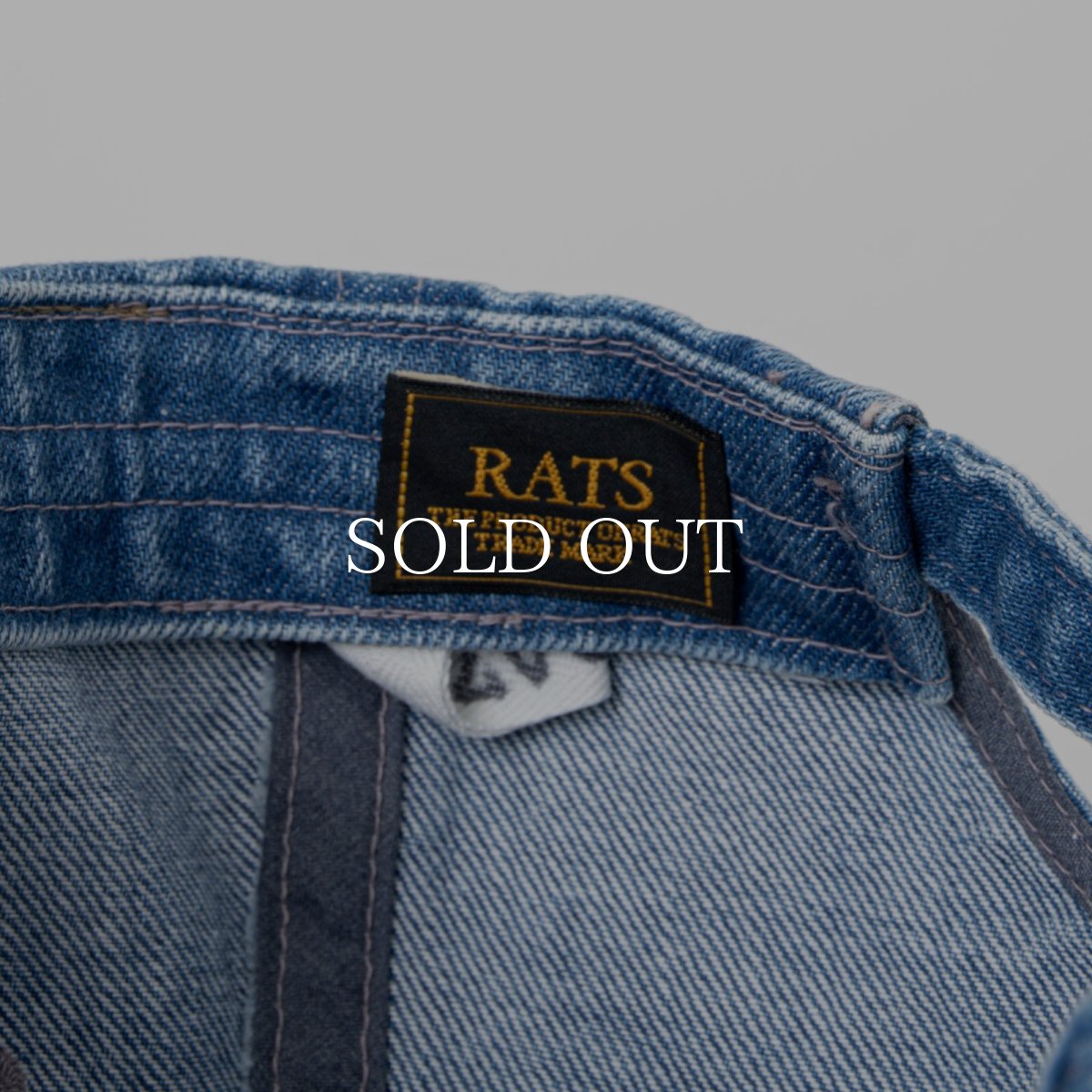 画像5: RATS  DENIM DAD CAP (5)