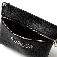 画像5: CALEE  STUDS LEATHER ZIP POUCH (5)