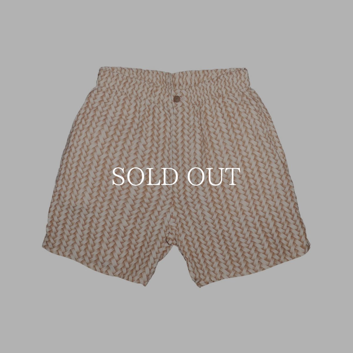画像1: exodus  AJIRO BAMBOO HAWAIIAN SHORTS (1)