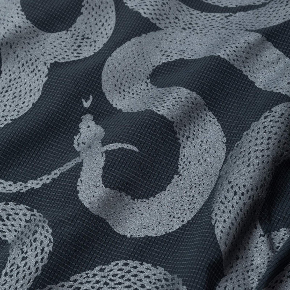 画像5: CALEE  DOTAIR®︎ SNAKE PATTERN EASY PANTS ＜REFLECTOR＞ (5)