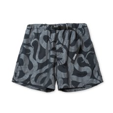 画像1: CALEE  DOTAIR®︎ SNAKE PATTERN EASY SHORTS ＜REFLECTOR＞ (1)