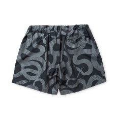 画像2: CALEE  DOTAIR®︎ SNAKE PATTERN EASY SHORTS ＜REFLECTOR＞ (2)