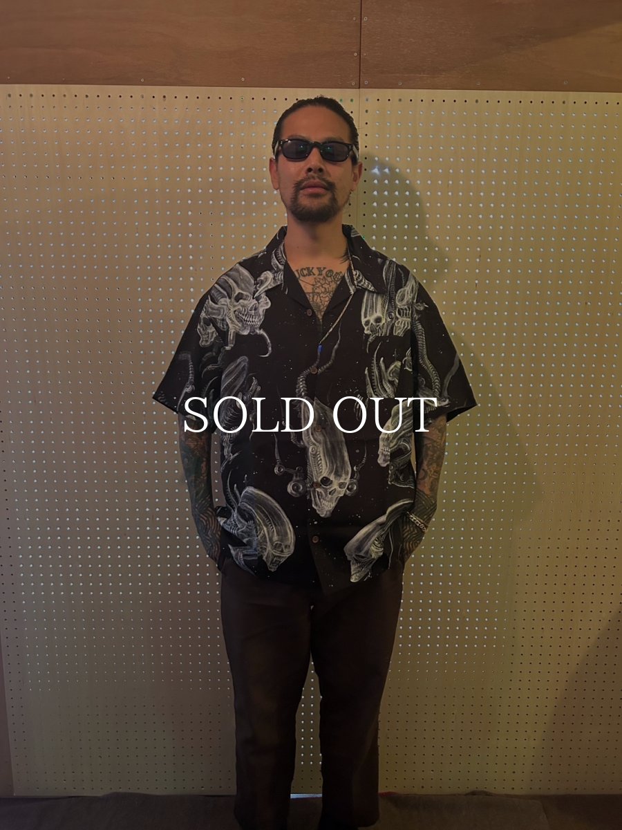 画像2: exodus  SPACE HAWAIIAN SHIRT (2)