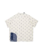 画像2: BOW WOW  WEATHERVANE BANDANA REMADE SHIRT (2)