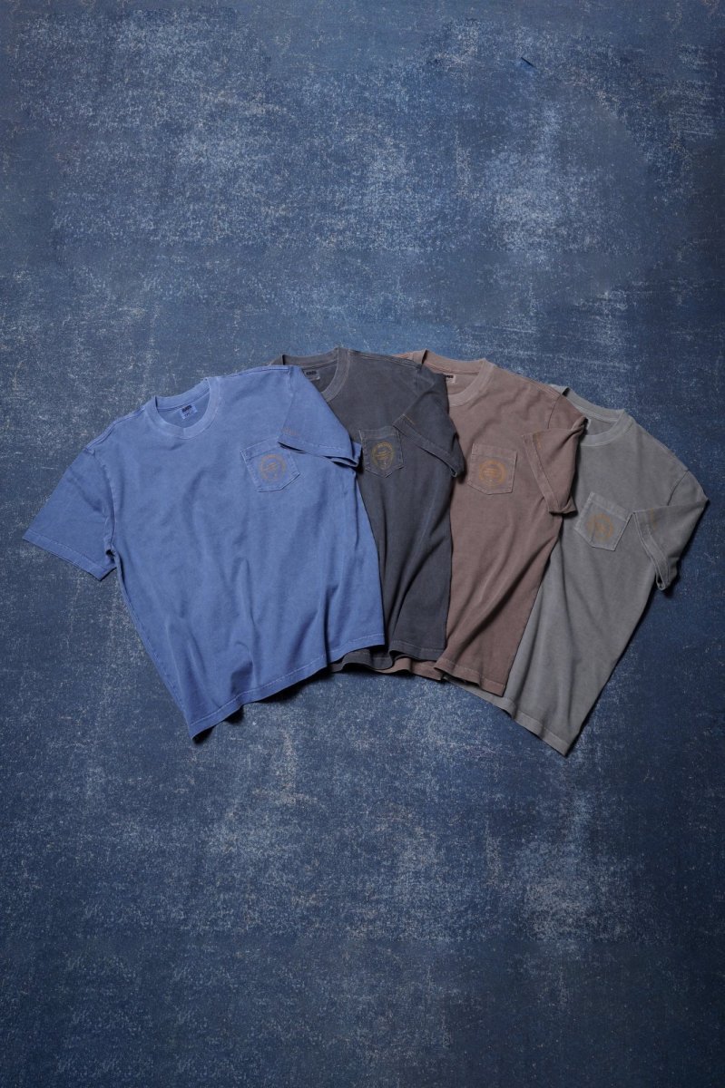 画像9: RATS  PIGMENT DYED POCKET TEE (9)