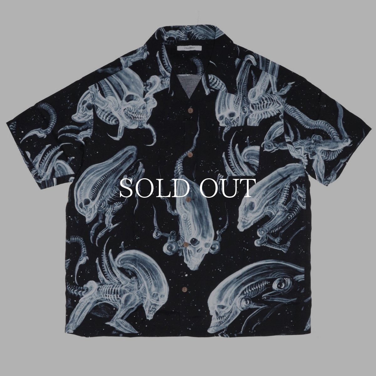 画像1: exodus  SPACE HAWAIIAN SHIRT (1)