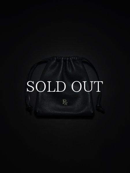 ANTIDOTE BUYERS CLUB Leather Drawstring Bag RX-123 公式通販