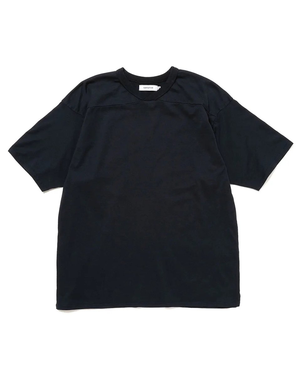 画像2: nonnative  COACH S/S V-NECK TEE COTTON JERSEY OVERDYED (2)