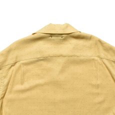 画像4: MINEDENIM  C.R.Silk Dots Open Collar SH (4)