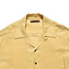画像3: MINEDENIM  C.R.Silk Dots Open Collar SH (3)