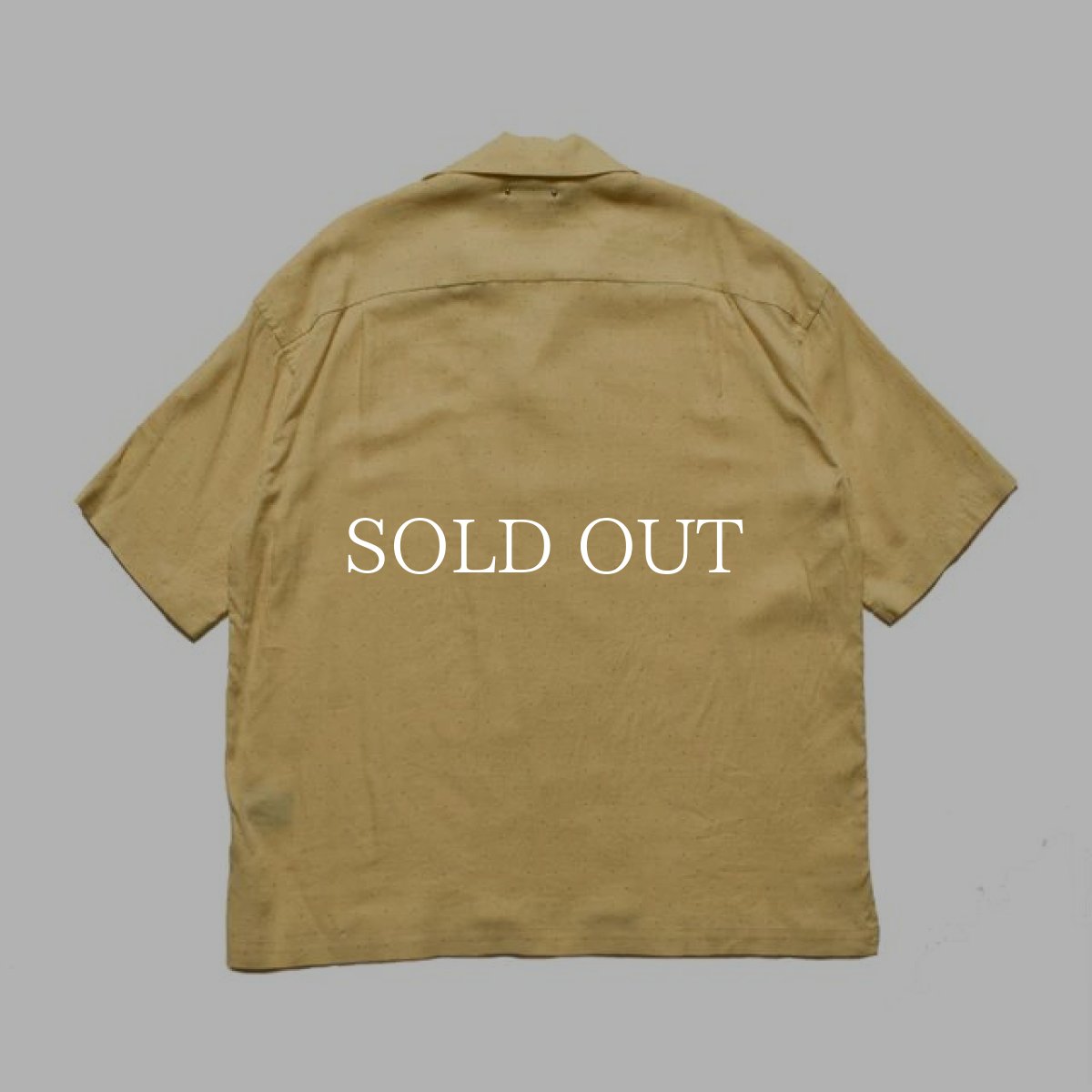 画像2: MINEDENIM  C.R.Silk Dots Open Collar SH (2)