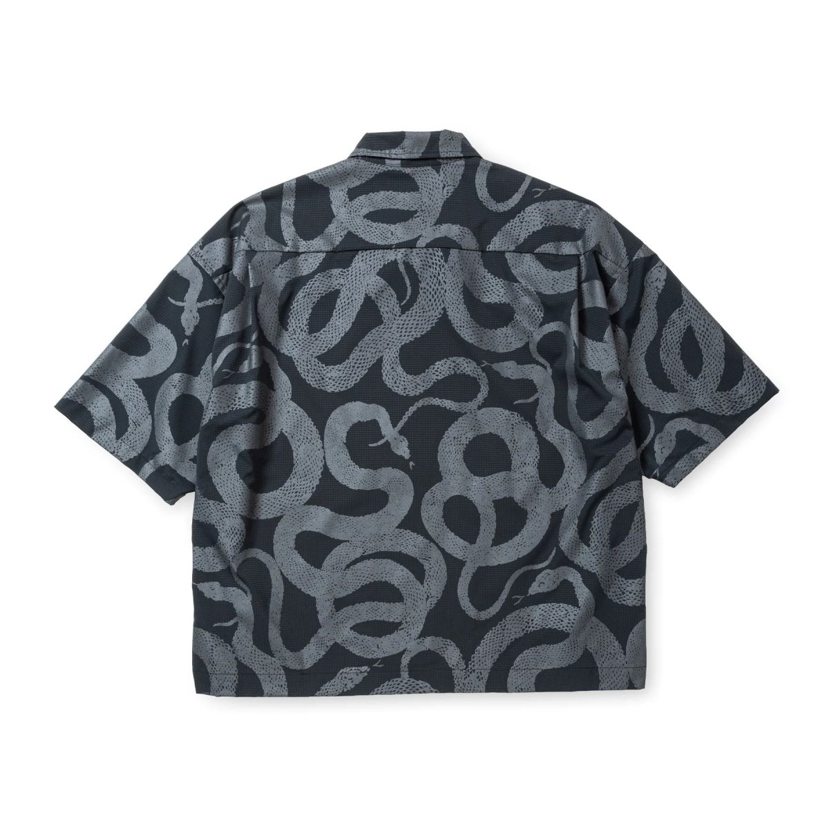 画像2: CALEE  DOTAIR®︎ SNAKE PATTERN ZIP SH <REFLECTOR> (2)