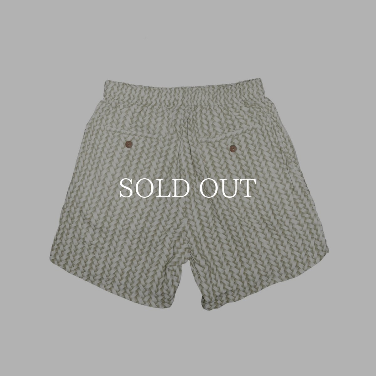 画像4: exodus  AJIRO BAMBOO HAWAIIAN SHORTS (4)