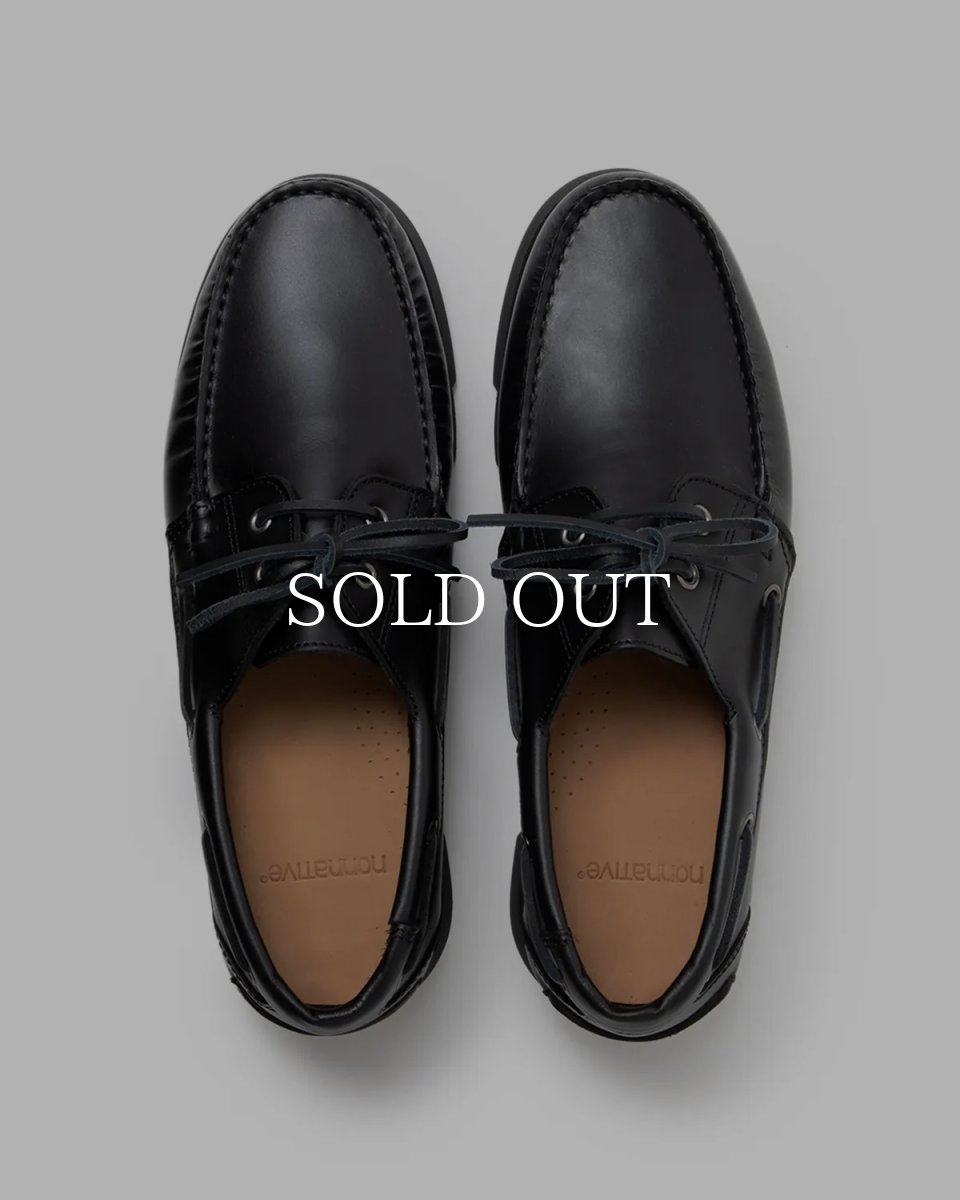 画像2: nonnative  OFFICER DECK SHOES COW LEATHER (2)