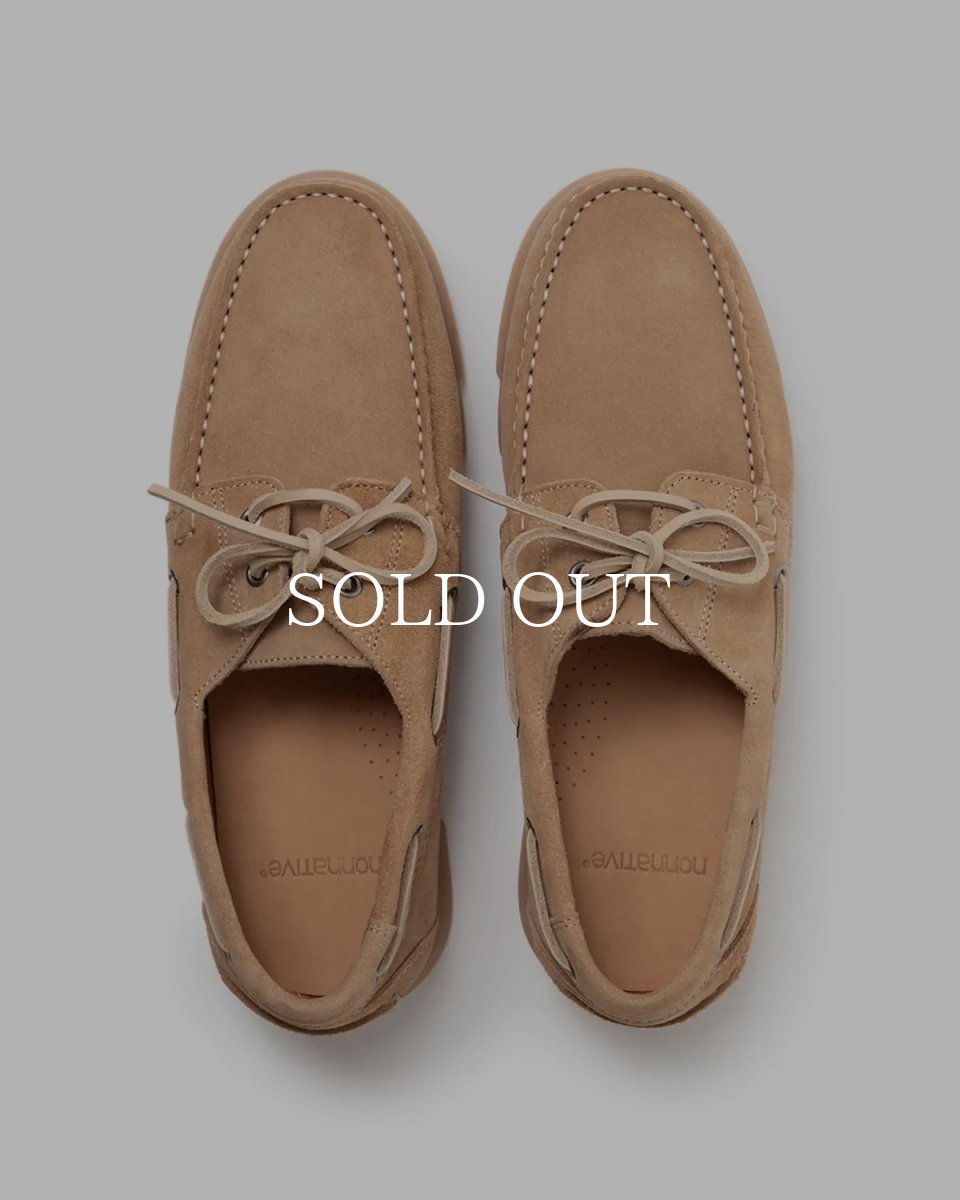 画像4: nonnative  OFFICER DECK SHOES COW LEATHER (4)