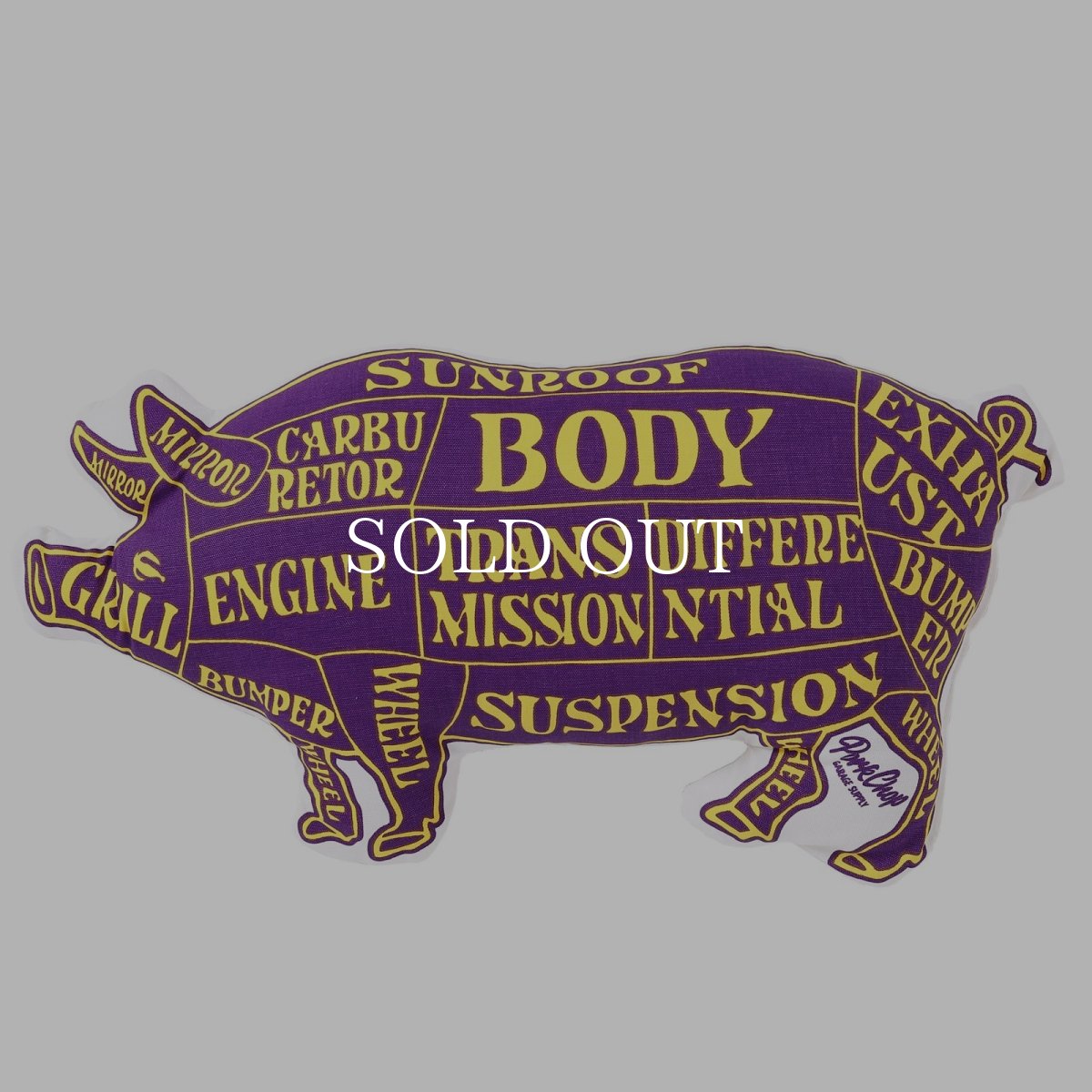 画像5: PORKCHOP GARAGE SUPPLY  PORK CUSHION (5)