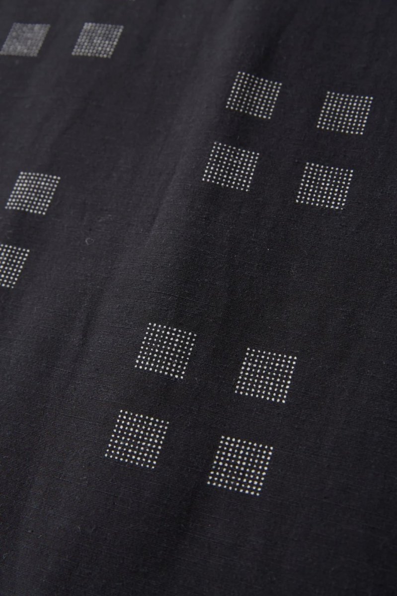 画像4: OLD JOE   ORIGINAL PRINTED OPEN COLLAR SHIRTS (Square Dot) Short-sleeve (4)