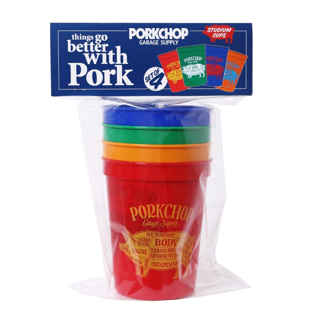 画像2: PORKCHOP GARAGE SUPPLY  PORK STADIUM CUPS (2)