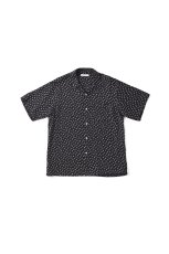 画像1: OLD JOE   ORIGINAL PRINTED OPEN COLLAR SHIRTS (Deco Monogram) Short-sleeve (1)