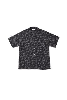 OLD JOE ORIGINAL PRINTED OPEN COLLAR SHIRTS (Deco Monogram