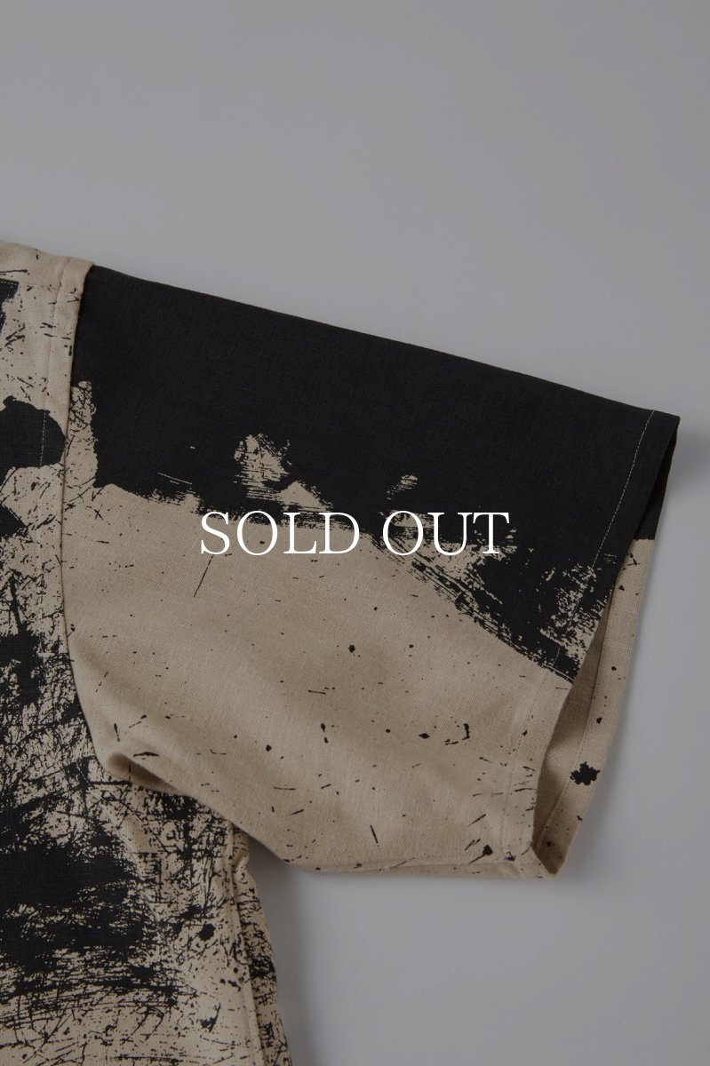 画像5: OLD JOE   TSUJIMURA SHIRO ABSTRACT PAINT SHIRTS (Short-sleeve) (5)