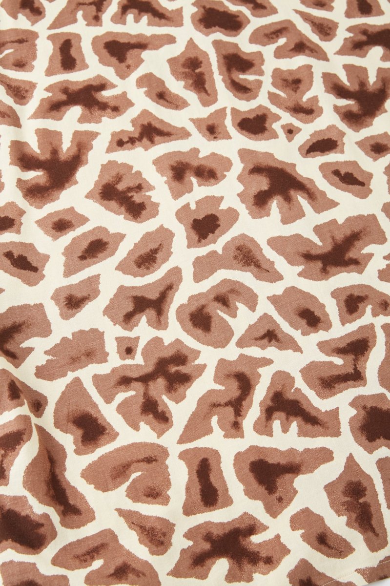 画像5: OLD JOE   ORIGINAL PRINTED OPEN COLLAR SHIRTS (Giraffe) Short-sleeve (5)