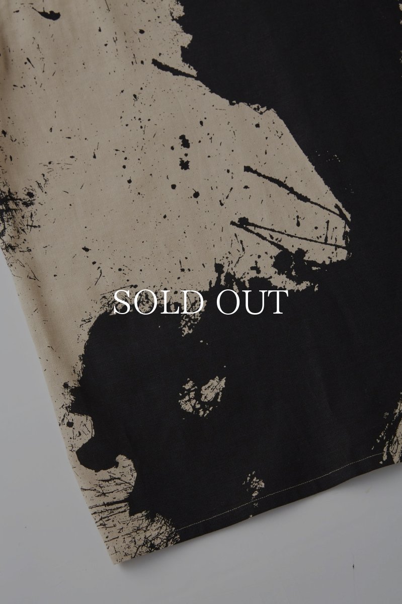 画像9: OLD JOE   TSUJIMURA SHIRO ABSTRACT PAINT SHIRTS (Short-sleeve) (9)