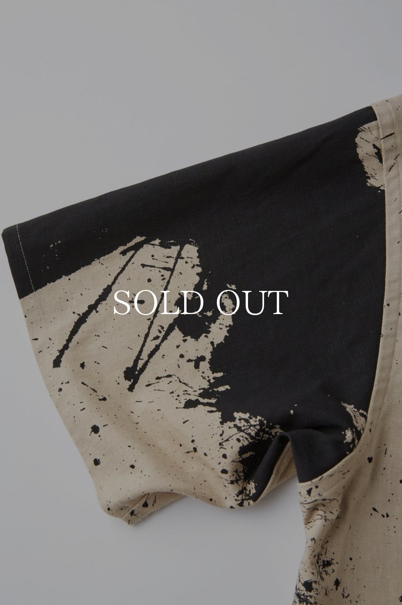 画像8: OLD JOE   TSUJIMURA SHIRO ABSTRACT PAINT SHIRTS (Short-sleeve) (8)