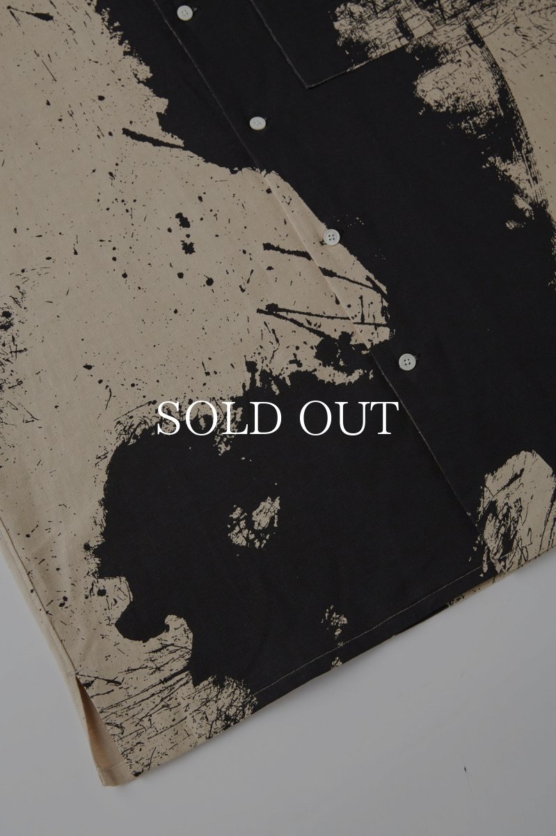 画像4: OLD JOE   TSUJIMURA SHIRO ABSTRACT PAINT SHIRTS (Short-sleeve) (4)