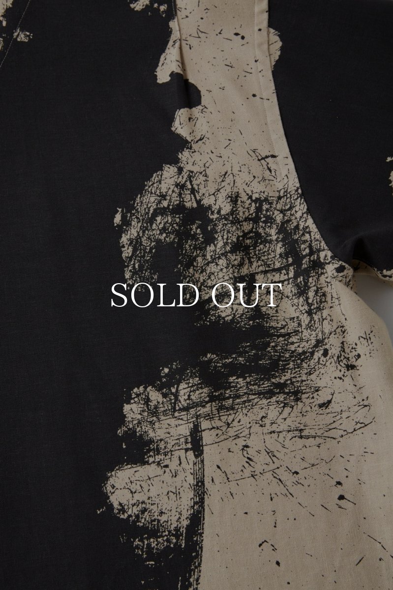 画像6: OLD JOE   TSUJIMURA SHIRO ABSTRACT PAINT SHIRTS (Short-sleeve) (6)