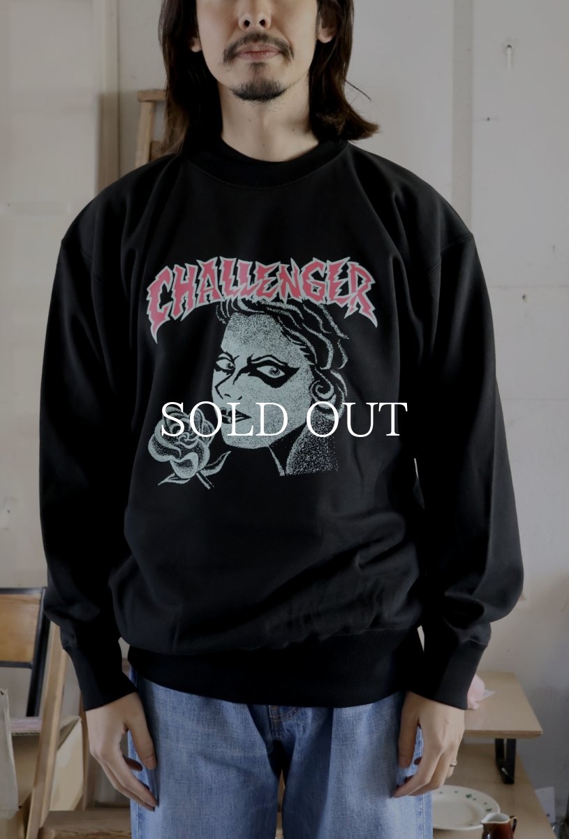 画像4: CHALLENGER  PUNK GIRL C/N SWEAT (4)