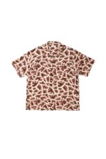画像1: OLD JOE   ORIGINAL PRINTED OPEN COLLAR SHIRTS (Giraffe) Short-sleeve (1)