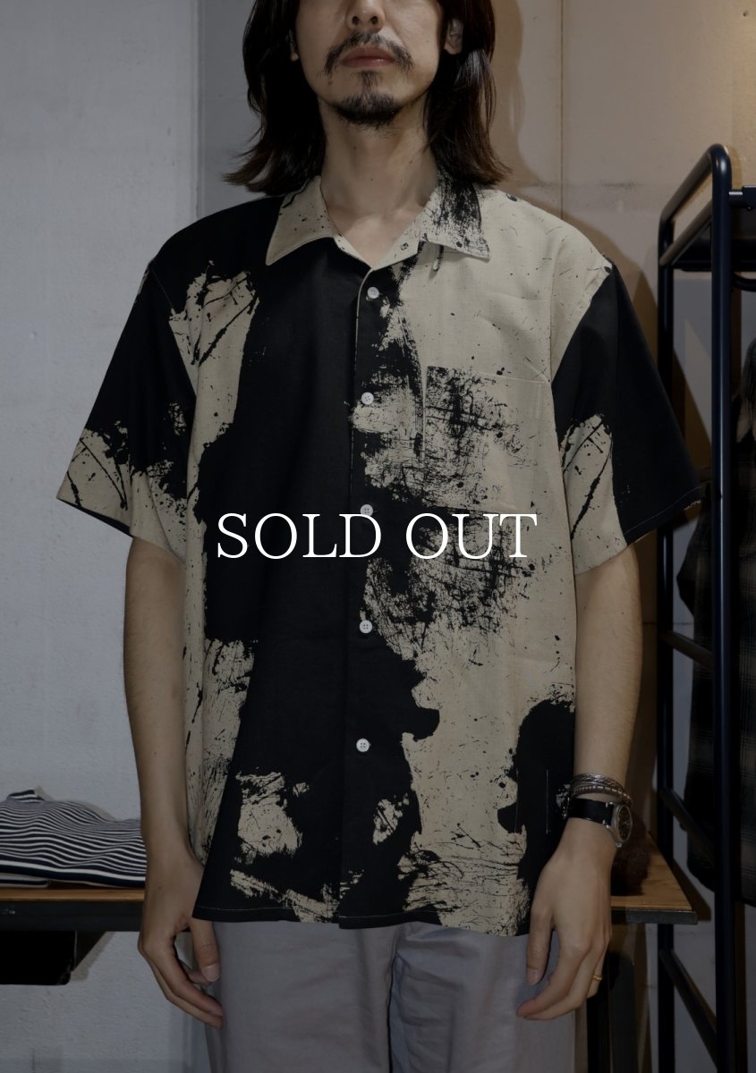 画像10: OLD JOE   TSUJIMURA SHIRO ABSTRACT PAINT SHIRTS (Short-sleeve) (10)