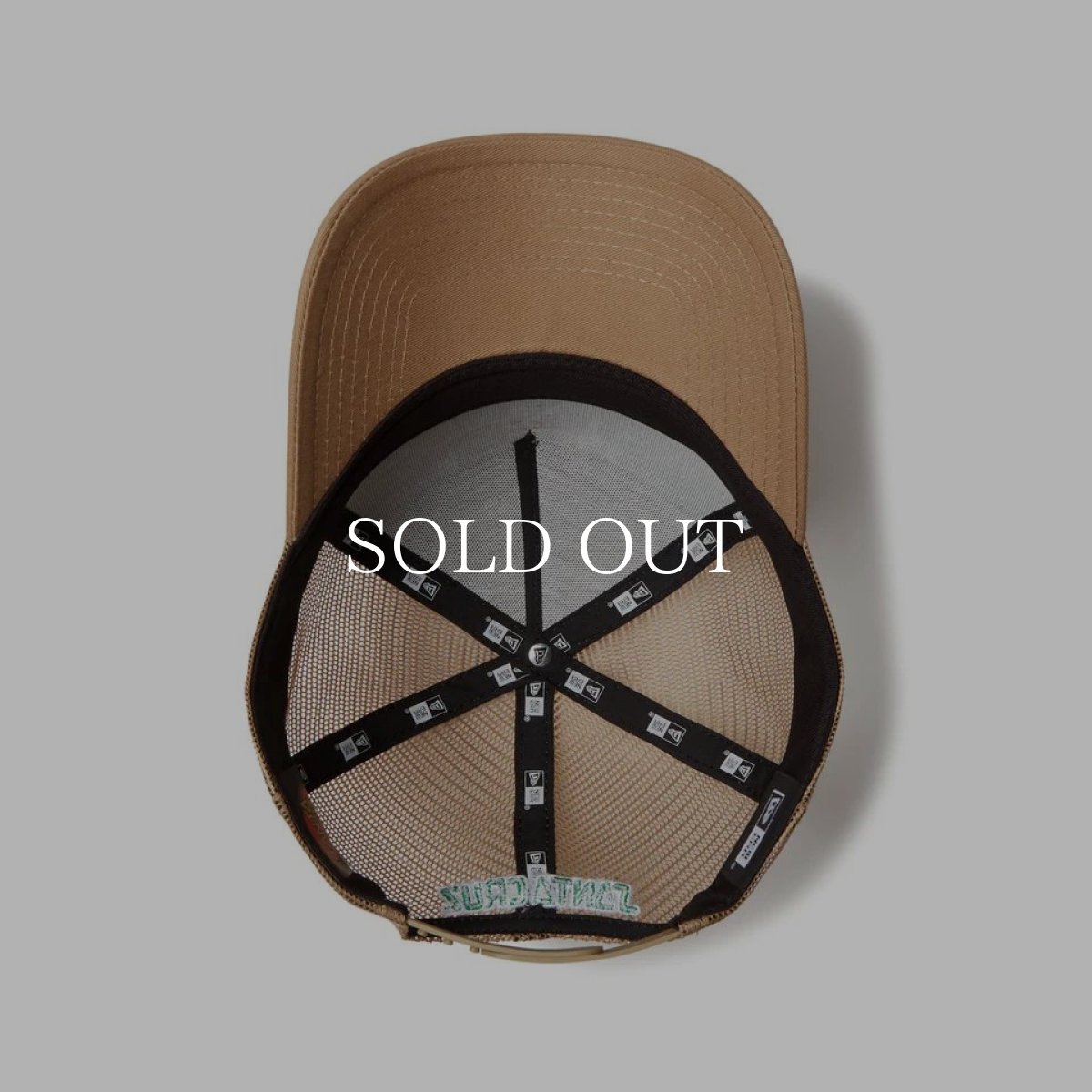 画像4: NEW ERA  9FORTY A-Frame トラッカー SANTA CRUZ スクリーミングハンド カーキ (4)