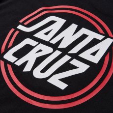 画像2: NEW ERA  半袖 コットン Tシャツ SANTA CRUZ サークルロゴ ブラック レギュラーフィット (2)