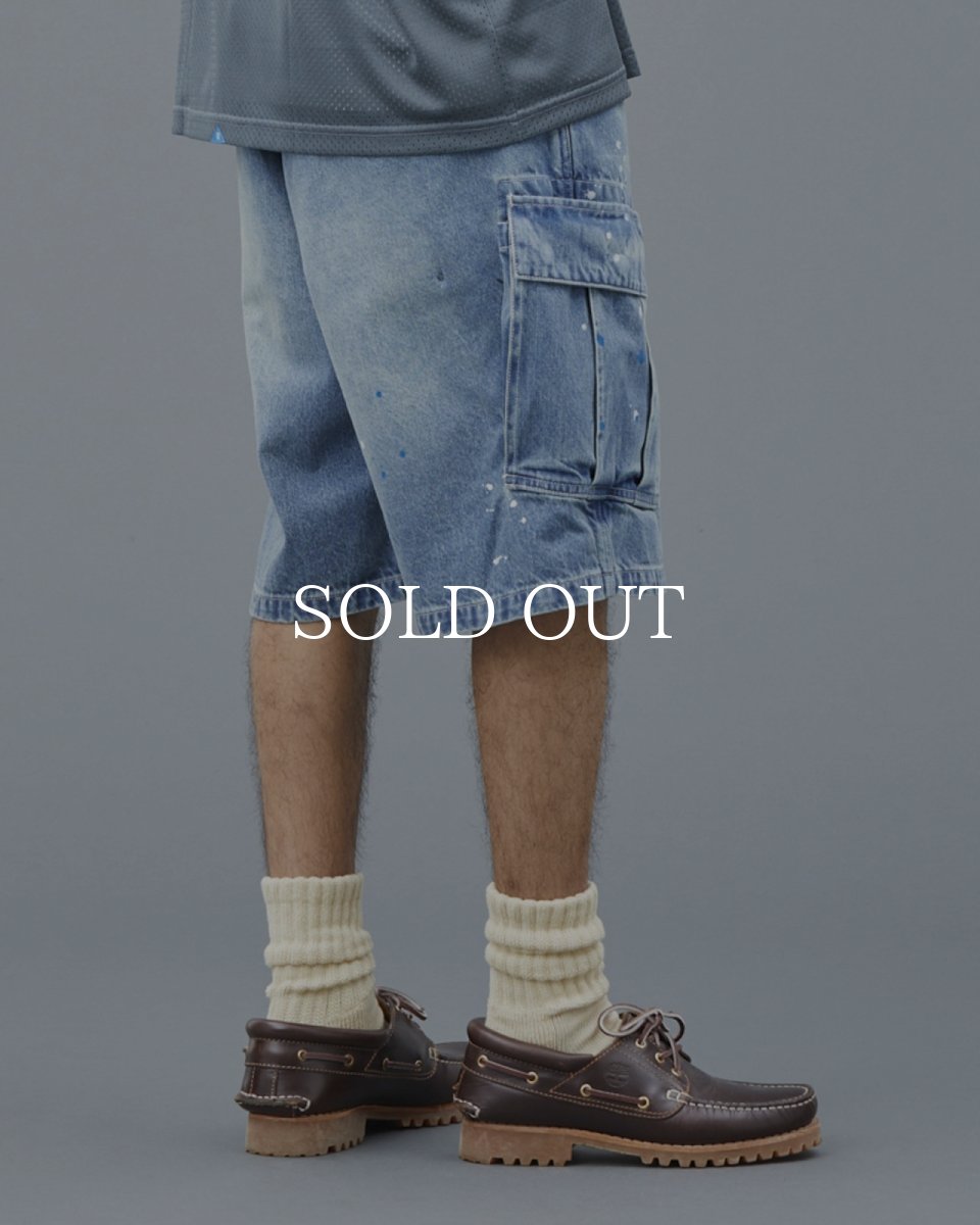 画像35: Liberaiders  DENIM 6POCKET SHORTS (35)